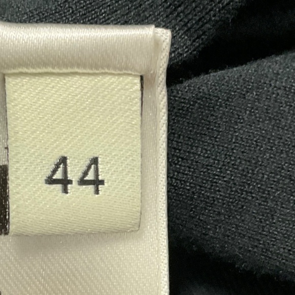 FENDI BLACK LOGO EMBOSSED JERSEY PIQUE TRACK JACKET AND TRACK PANTS SET - Picture 5 of 8